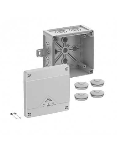 Altech 406-401-01 Abox Pro 060AB gris, vide - Lot de 9
