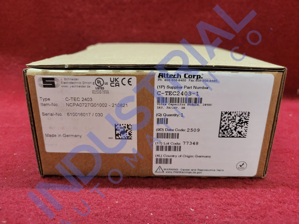 Altech Corp C-TEC2403-1 - New