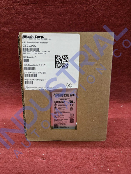 Altech Corp CBI126A - New