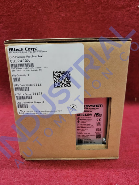 Altech Corp CBI2420A - New