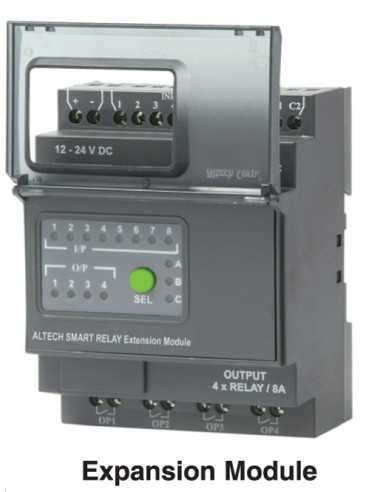 Altech ASR-E120AC Relais intelligent, Extension, 120VAC