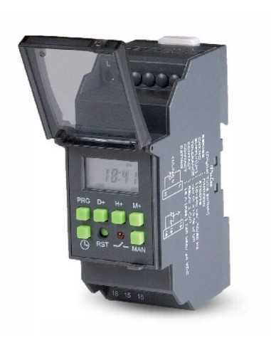 Altech ATS-C24 Digital Time Switch, 24VDC, DIN Rail