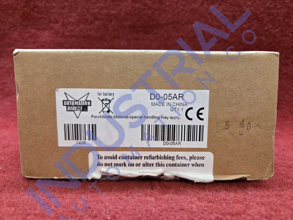 Automation Direct D0-05AR New Surplus
