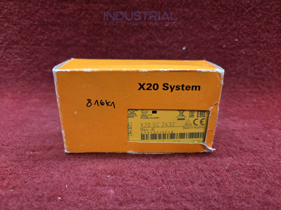 B&R Automation X20SC2432 - New