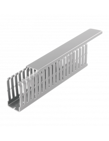 Goulotte de câblage Altech B50X75T, 50x75mm, longueur 2m - Lot de 8