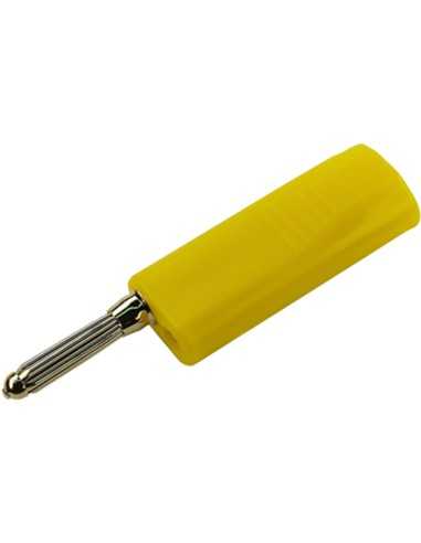Altech 931294103 Fiche banane BSB 300 K JAUNE - Lot de 50