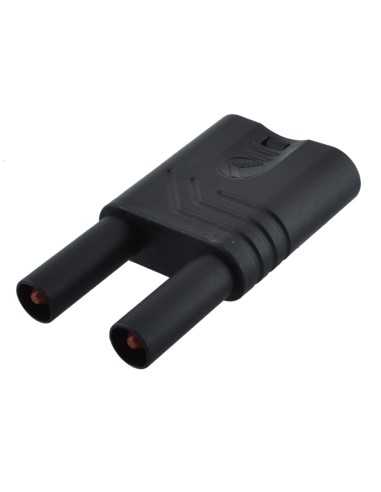 Altech 932200100 Fiche banane KST S WS NOIR - Lot de 25