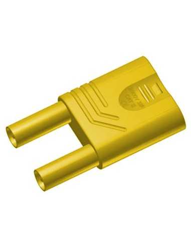 Altech 932200103 Fiche banane KST S WS JAUNE - Lot de 25