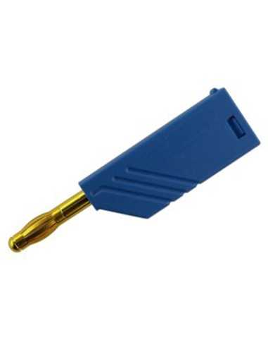 Altech 934100702 Fiche banane LAS N WS Au BLEUE - Lot de 50