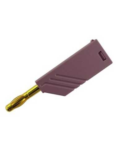 Altech 934100709 Fiche banane LAS N WS Au VIOLET - Lot de 50