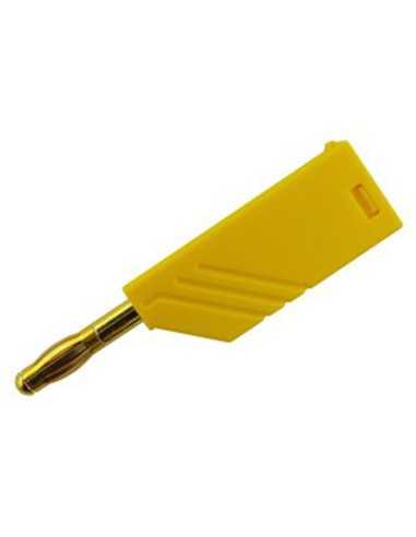 Altech 934100703 Fiche banane LAS N WS Au JAUNE - Lot de 50