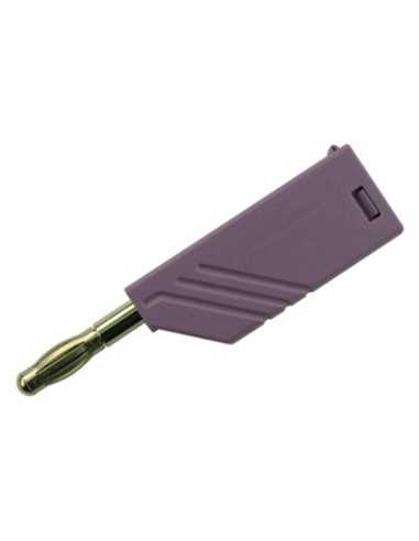 Altech 934100109 Fiche banane LAS N WS VIOLET - Lot de 50