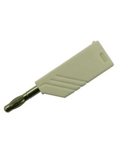Altech 934100107 Fiche banane LAS N WS BLANCHE - Lot de 50