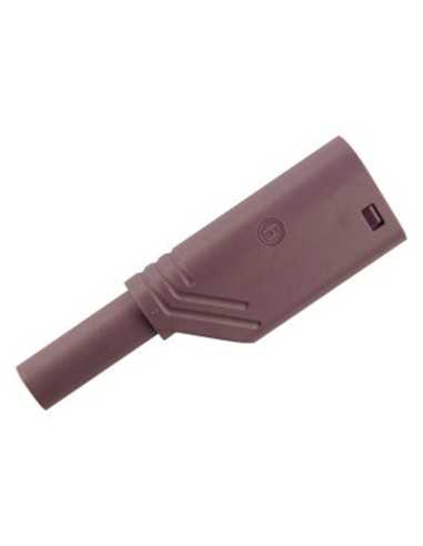 Altech 934099109 Fiche banane LAS S WS VIOLET - Lot de 50