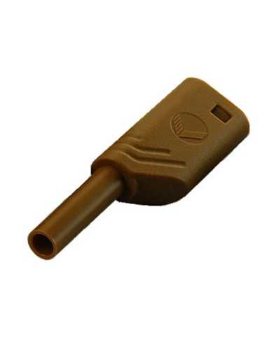 Altech 975090705 Fiche banane MST S WS 30 Au MARRON - Lot de 100