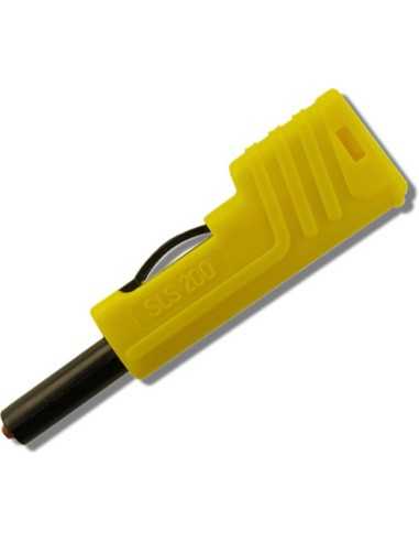 Altech 932153103 Fiche banane SLS 200 JAUNE - Lot de 50