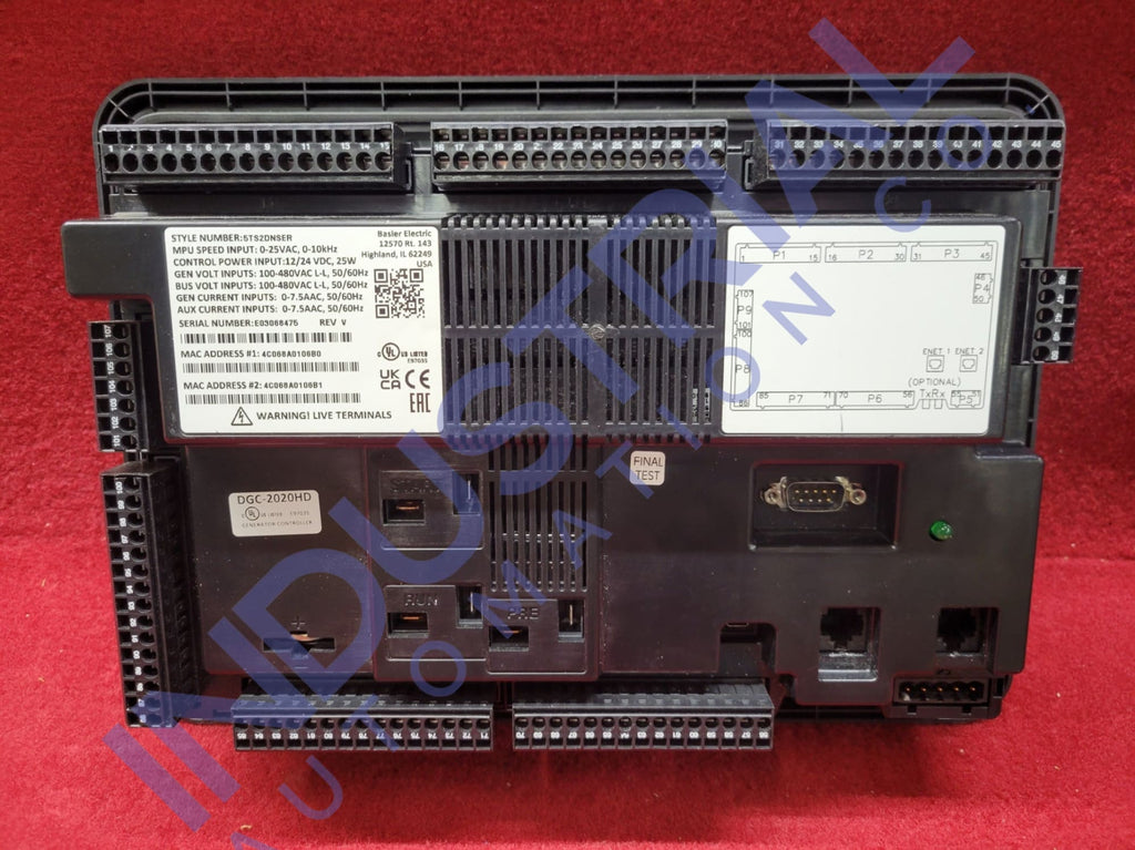 Basler DGC-2020HD-5TE2DNSBA IAC Certified Refurbished