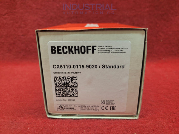Beckhoff Cx5110-0115-9020