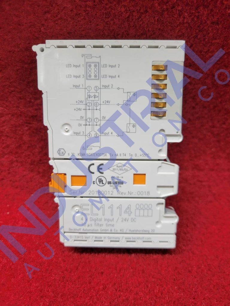 Beckhoff EL1114 IAC Certified Refurbished