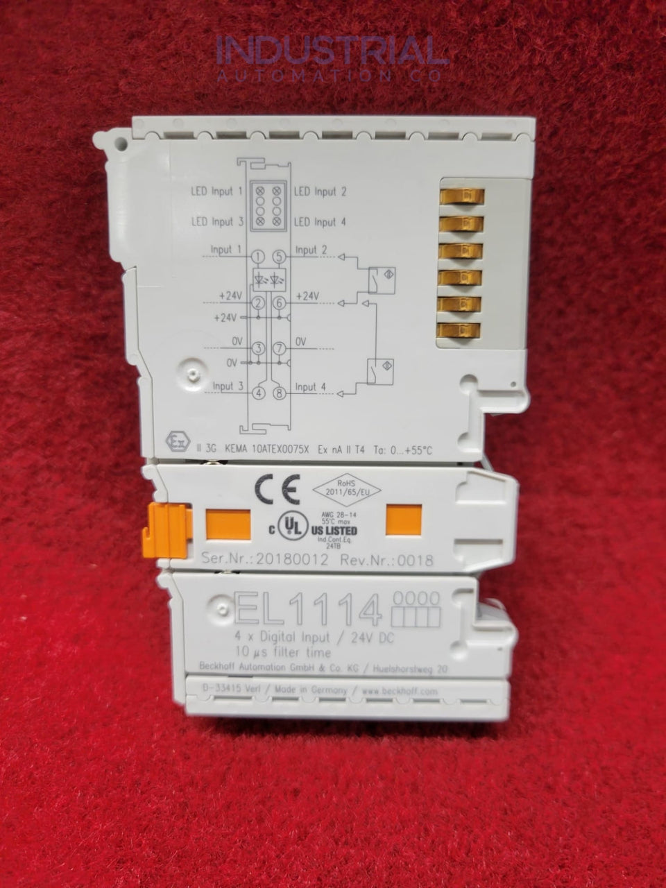 Beckhoff EL1114 IAC Certified Refurbished