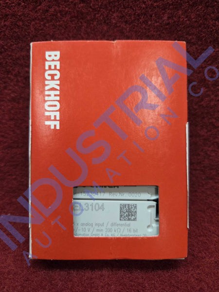 Beckhoff EL3104 New