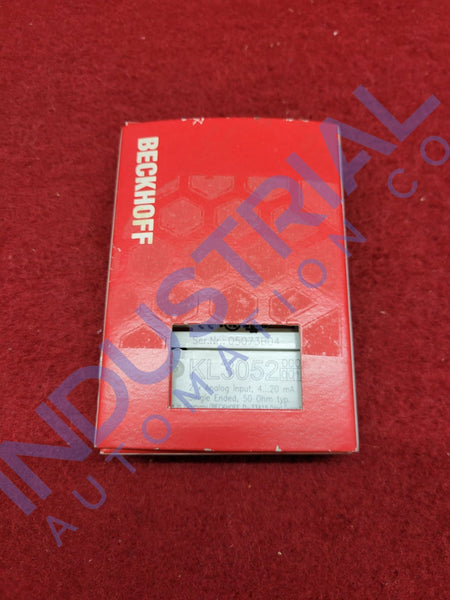 Beckhoff KL3052 New
