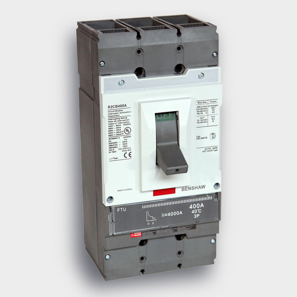 Circuit Breaker 250 A - 400 Frame 3P 600 VAC, EH-Extra High Fault, FTU Trip Unit, 100 KAIC Interrupt at 480 VAC