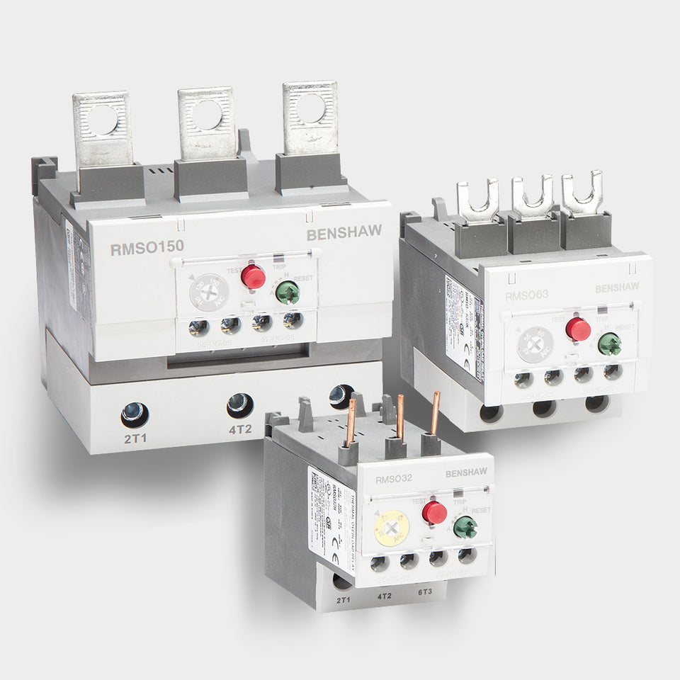 RMSO Class 10 Bimetallic Overload Relay (0.25-0.4A) for RC-9A, RC-12A, RC-18A, RC-22A, RC-32A, and RC-40A Contactors