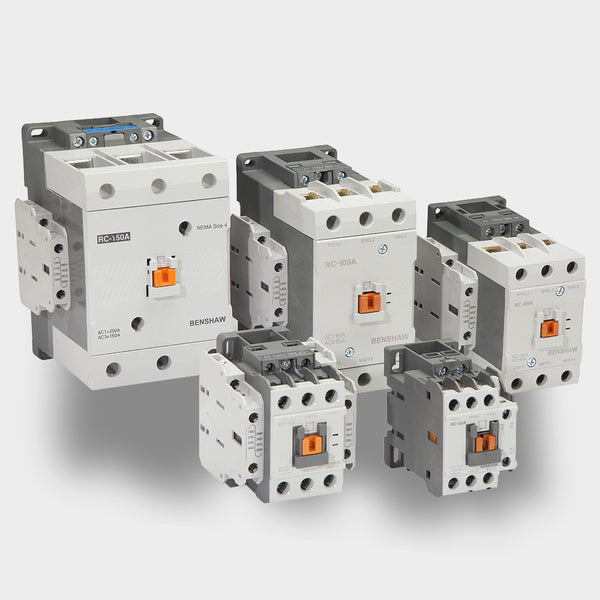 NEMA Rated Contactor (300A, 200HP) NEMA Size 5 - 300A FLA Max (100-240V Coil)