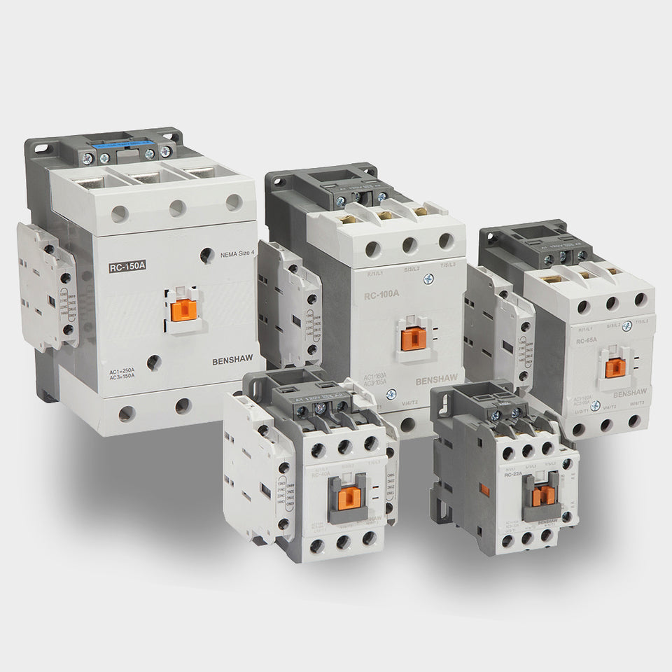 NEMA Rated Contactor (300A, 200HP) NEMA Size 5 - 300A FLA Max (100-240V Coil)