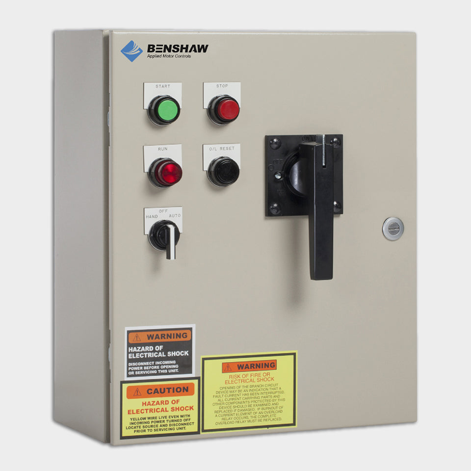 Prepackaged Full Voltage Starter with Door-Mounted Controls - Model No. CBRCI2-N4-3R-HB