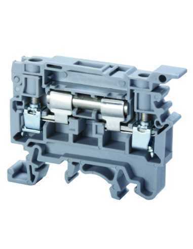 Altech CSDL4U/BL Bloc de jonction DIN, à vis, déconnectable - Lot de 100