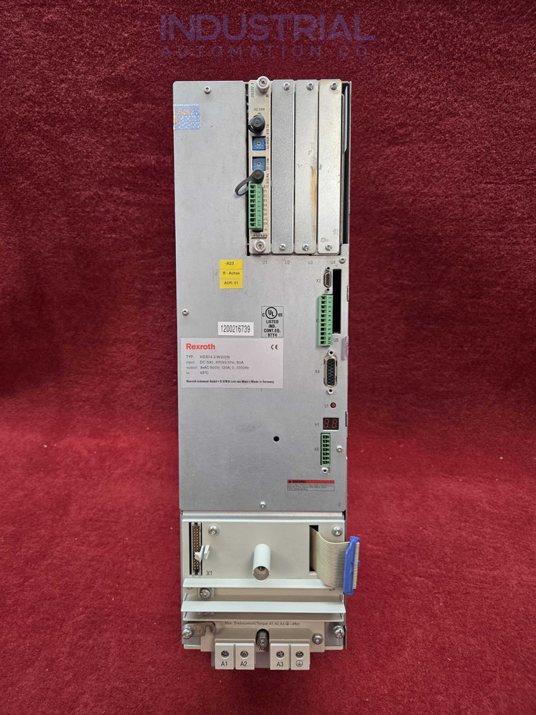 Bosch Rexroth HDS04.2-W200N-HS12-01-FW IAC Certified Refurbished