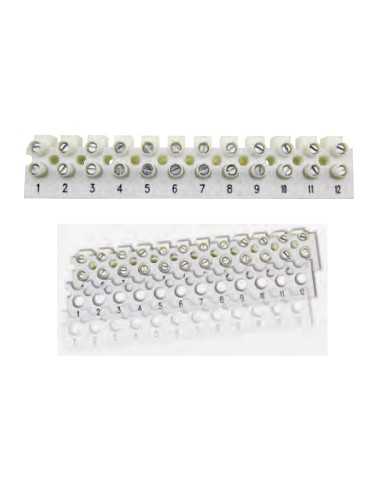 Plaque de repérage Altech BS60E, pas de 12 mm - Lot de 100