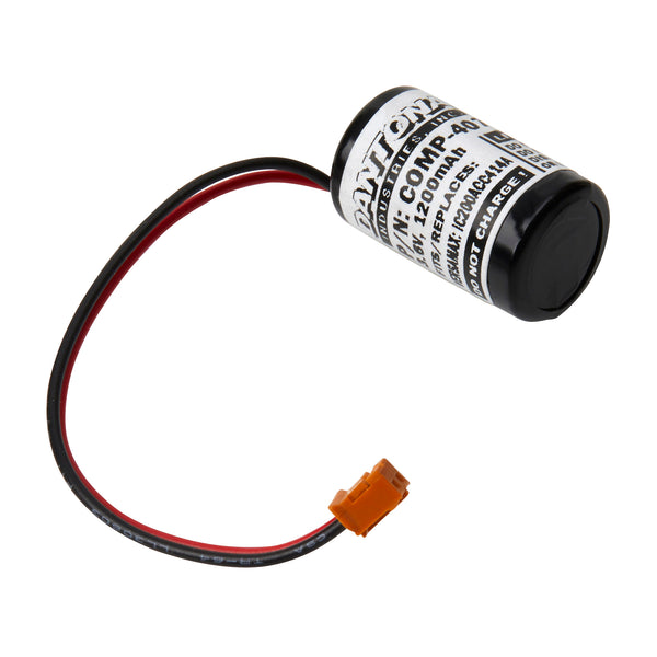 Replacement Battery for the GE Fanuc IC200ACC414A - 3.6V 1200mAh Lithium