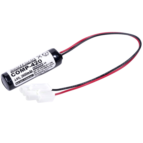 Replacement Battery for the Toshiba ER6VLY - 3.6V 2400mAh Lithium