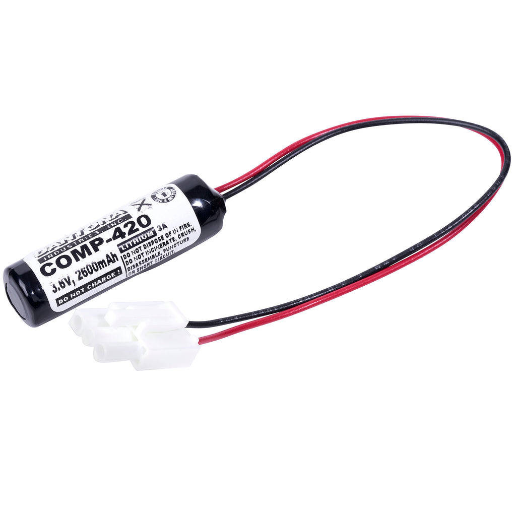 Replacement Battery for the Toshiba ER6VLY - 3.6V 2400mAh Lithium