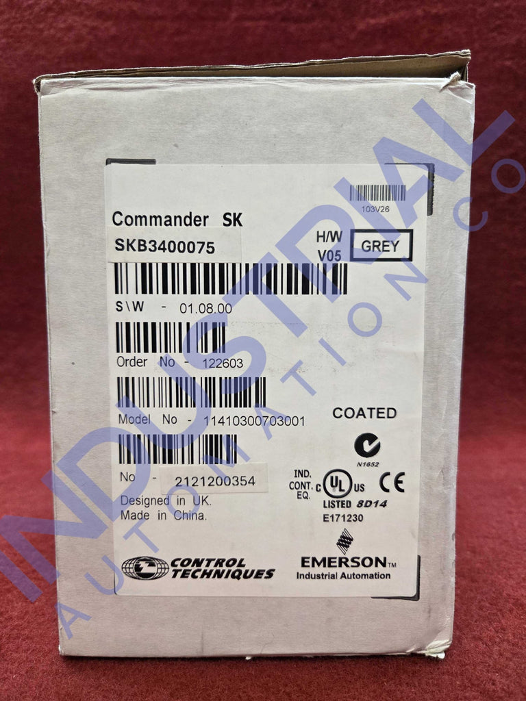 Control Techniques SKB3400075 New