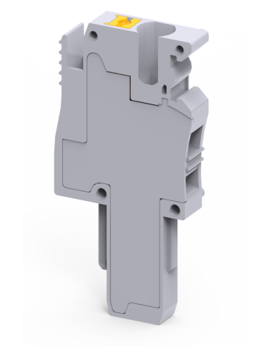 Altech CP2.5PJ Bloc de jonction DIN, Connexion enfichable 1 pôle avec - Lot de 100
