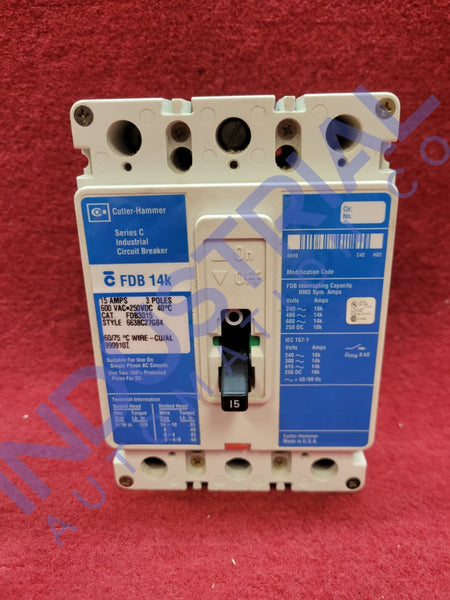 Cutler-Hammer FDB3015 - IAC Certified Refurbished