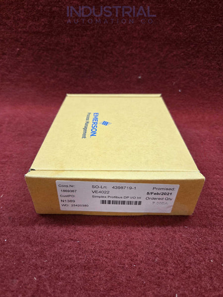 Emerson DeltaV KJ3243X1-BB1 VE4022 New