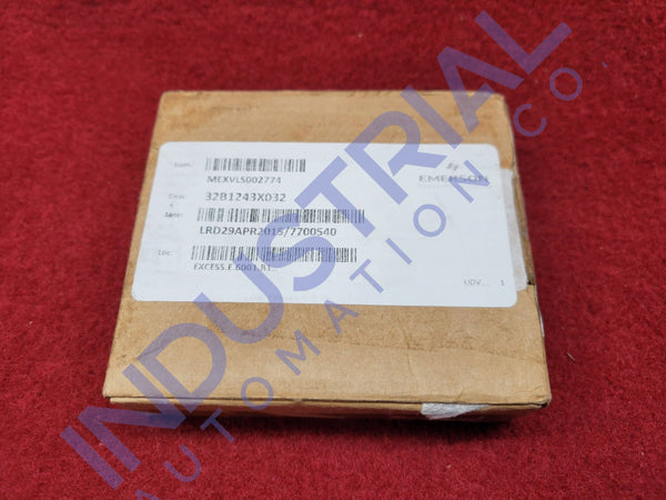Emerson Fisher 32B1243X032 New Surplus