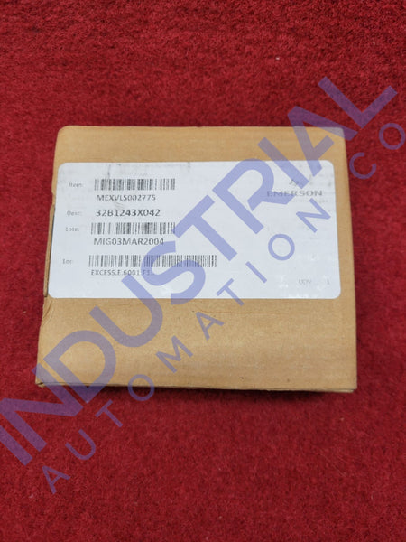 Emerson Fisher 32B1243X042 New Surplus