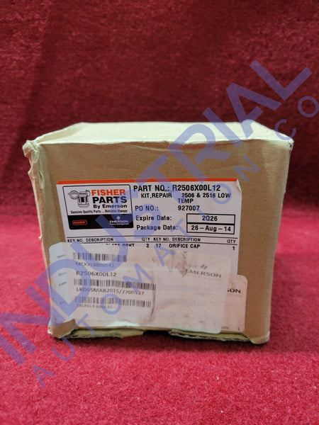 Emerson Fisher R2506X00L12 New Surplus