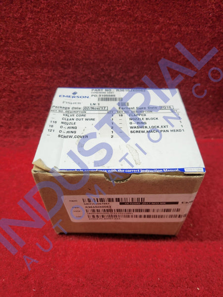 Emerson Fisher R3610JX0062 New Surplus