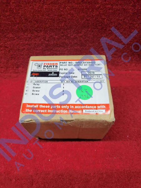 Emerson Fisher RRELAYX0H22 New