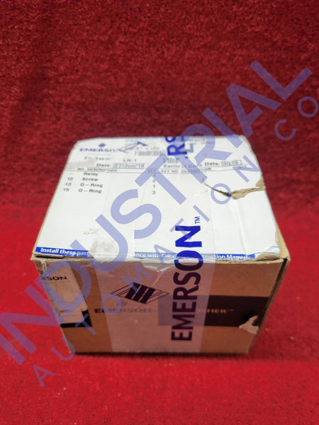 Emerson Fisher RRELAYX83D2 New Surplus