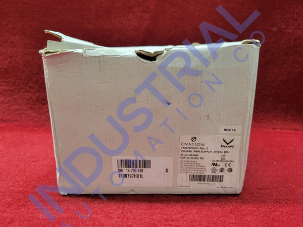Emerson Ovation 1X00797H01L New