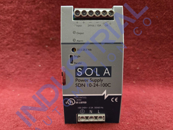 Emerson Sola SDN 10-24-100C IAC Certified Refurbished