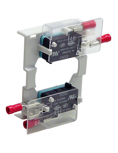 Interrupteur auxiliaire Altech KU2.V, 2O/2F - Lot de 4